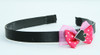 Pink / ace of spades dark pink bow & mix