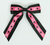 Star BS black / pink-black-white star hair clips piece
