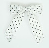 Dot full white-black dot hair clips piece