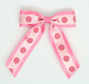 Dot big D pink / L pink-D pink dot hair clips piece