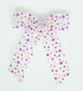 Dot retro purple dot hair clips piece