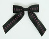 Skull black / black-pink skull hair clips piece Skull black / black-pink skull hair clips piece