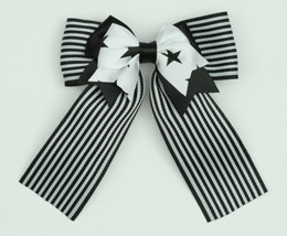 Star double hair clips piece