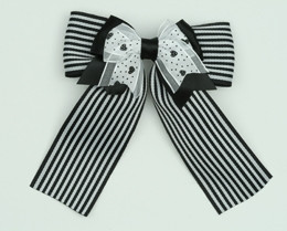 Heart double hair clips piece