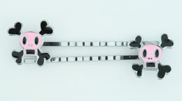 Skull square pink skull slide