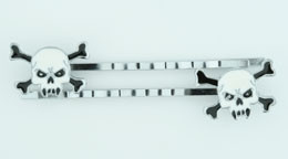 Skull tooth white skull slide