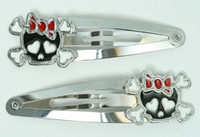 Cute skull bone Bl-red skull special