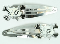 Cat bone white-black animal special