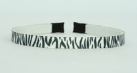 Zebra black small tiara