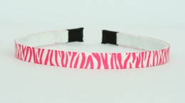 Zebra pink small tiara