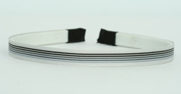 Stripe black small tiara