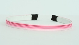 Stripe pink small tiara