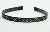 Dot black small tiara