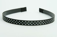 Dot black small tiara