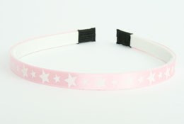 Star BS L pink-white small tiara