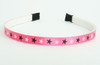 Star BS pink-black-white small tiara