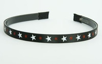 Star BS black-white-red small tiara