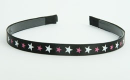 Star BS black-white-pink small tiara