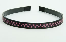 Star small black-pink small tiara