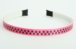 Star small pink-black small tiara