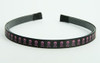 Skull H black-pink small tiara