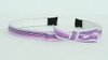 Stripe purple big tiara