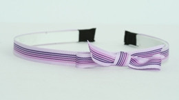 Stripe purple big tiara
