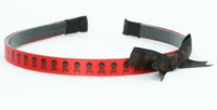 Skull red-Bl / Bl-red big tiara