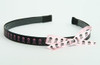 SL skull black-L pink big tiara