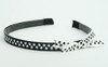 SL star small black-white / white black big tiara