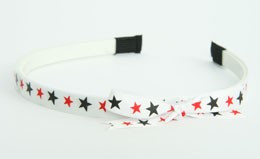 Star BS white-red-black big tiara