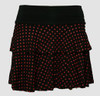 Star basic black-red cute & dangerous mini skirt