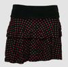 Star basic black-pink cute & dangerous mini skirt