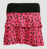 Skull big pink cute & dangerous mini skirt