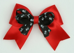 Skull red/ black-white skull cute clean