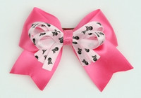 Skull D pink/ L pink-black skull cute clean