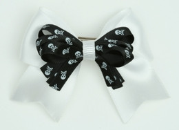 Skull white / black-white skull cute clean