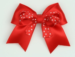 Dot red / red-white dot cute clean