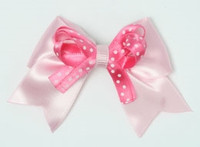 Dot L pink / D pink-white dot cute clean