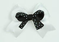 Dot white / black-white dot cute clean