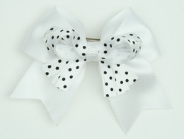Dot white / white-black dot cute clean