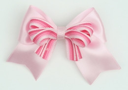 Stripe L pink stripe cute clean