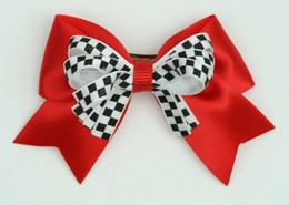 Check red / black-white check cute clean