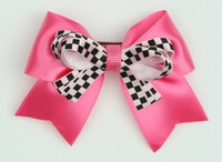 Check D pink / L pink check cute clean