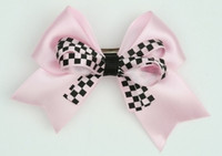 Check L pink / L pink check cute clean