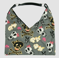 Skull grey gold V bag Bag