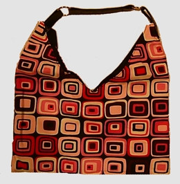 Retro pink V bag Bag