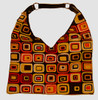 Retro red-yellow V bag Bag