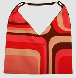 Squared pink V bag Bag