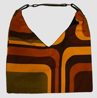 Squared orange V bag Bag